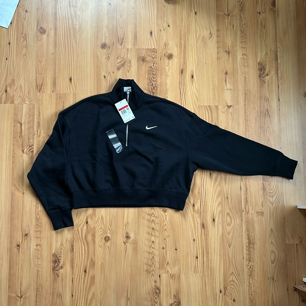 Nike Phoenix Cropped Quarter Zip